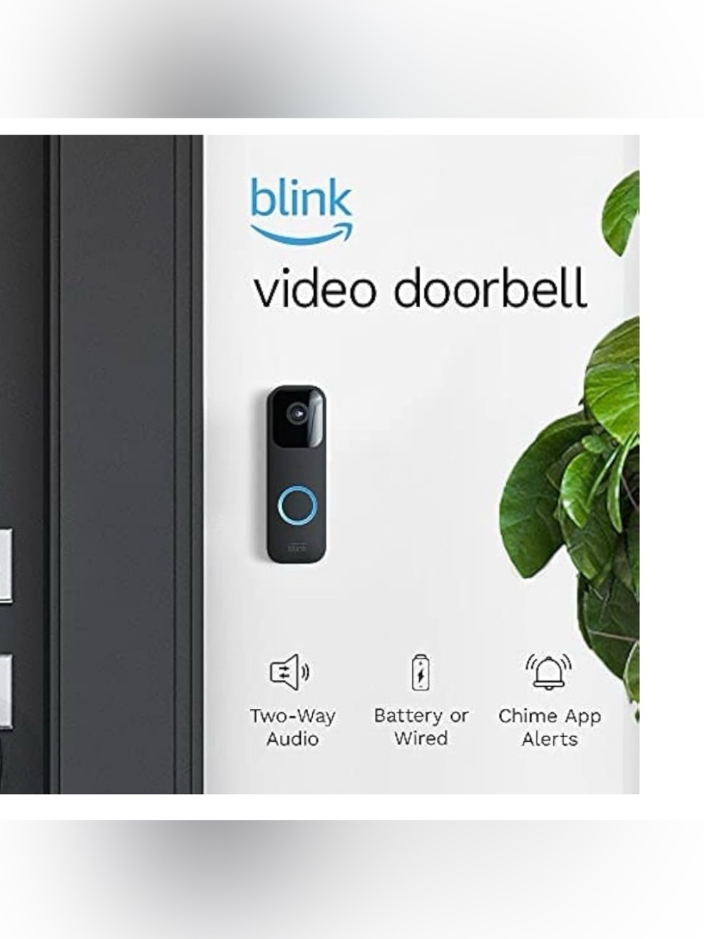 Blink Video Doorbell in Black